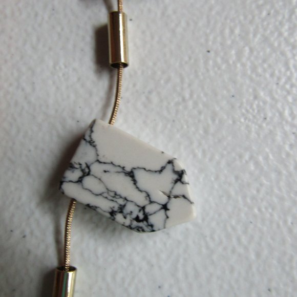 Adia Kibur Marble Tooth Necklace - Picture 9 of 10